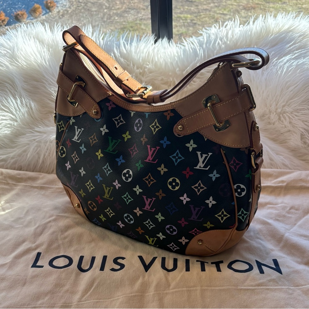 Louis Vuitton Multicolor Monogram Greta shoulder bag
